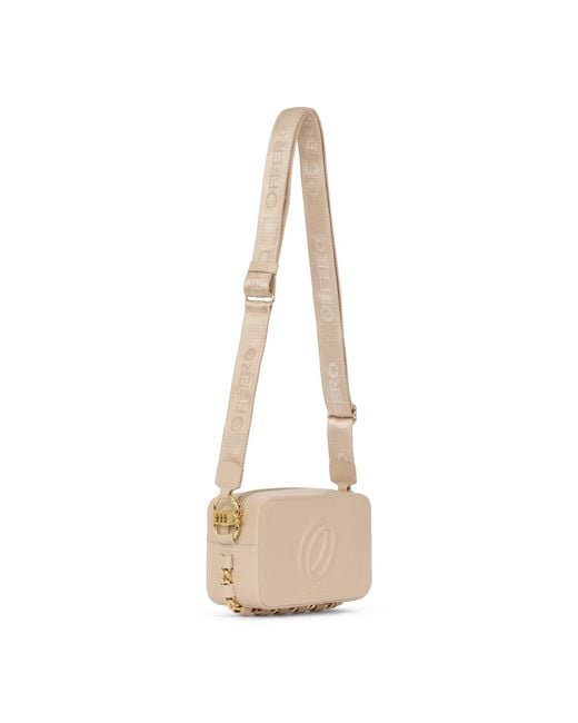 Offero Collection Natural Neutrals Cream Theft-Deterrent Crossbody