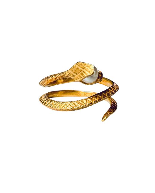 Aki Roc Jewelry Metallic Snake Ring