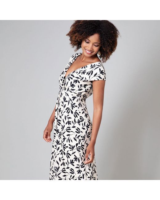 Alie Street London White Neutrals Sophia Maxi Dress