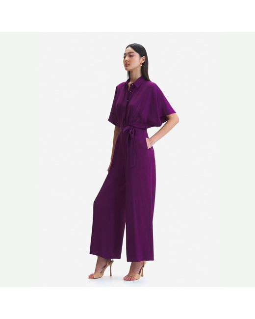 Emma Wallace Purple Shay Jumpsuit -Deep