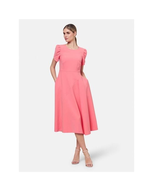 Helen Mcalinden Pink Vera Poeny Dress