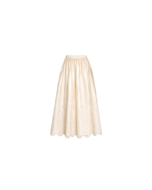 Scarlett Gasque Natural Fiorella Skirt