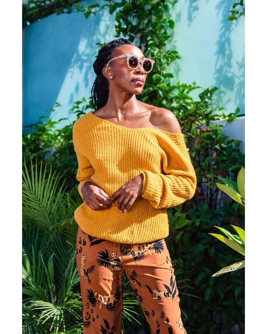 Jennafer Grace Brown Lucy Leopard Bellbottom Trousers