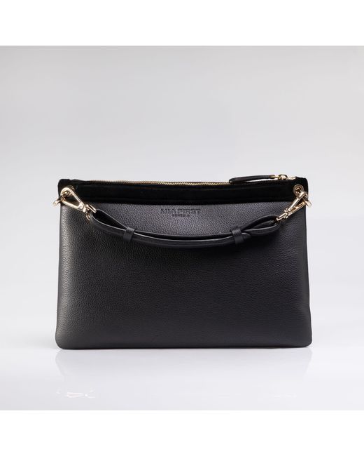 Mia First - Venezia Black Clutch Petitemia Velvet