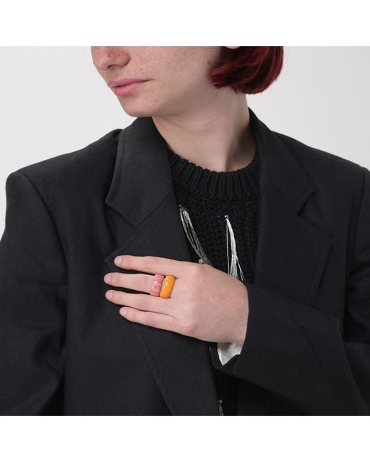 Pinnole Pink Thick Ring