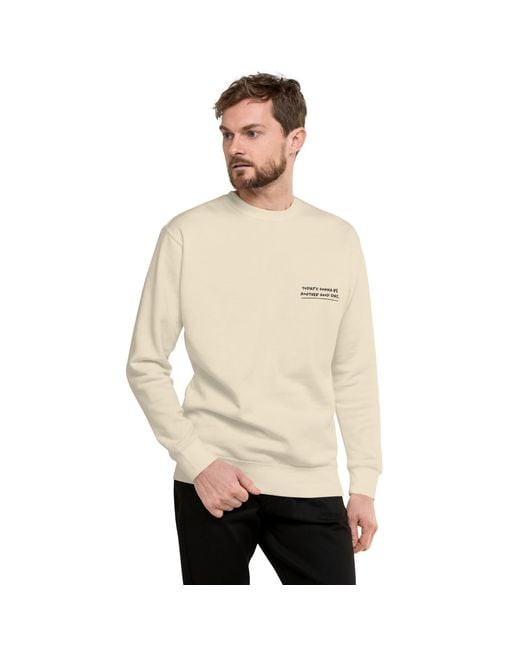 Anchor and Crew White Neutrals Bone Octopus Another Good Day Cotton Blend Sweatshirt