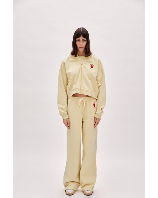 Pcfg Natural Neutrals Destroyed Sweat Pant