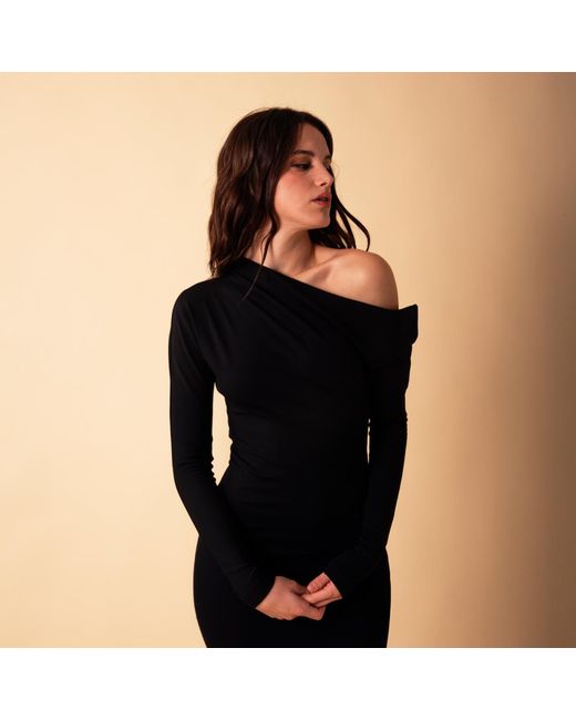 The Ethos Studio Black Sosa Dress