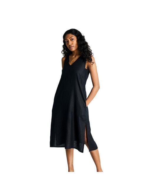 REISTOR Blue The Hemp Noir Dress