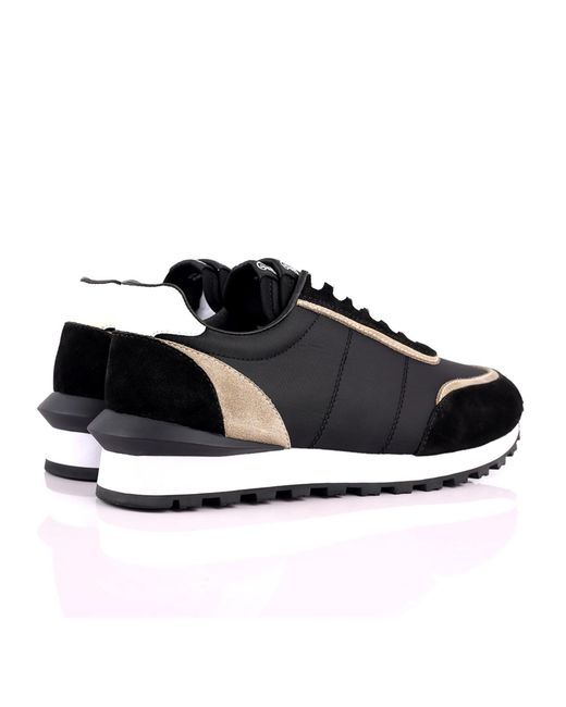 DAVID WEJ Blue Boston Smart Trainers for men