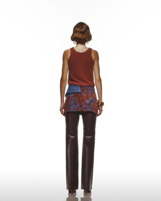 Maison sél Red Soft Sweater –