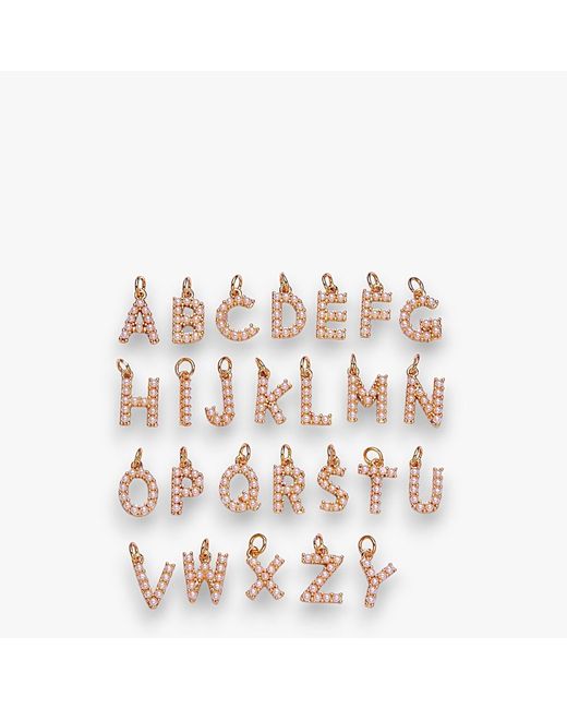 Alexie of Athens Metallic Delphi Monogram Talisman Pearls