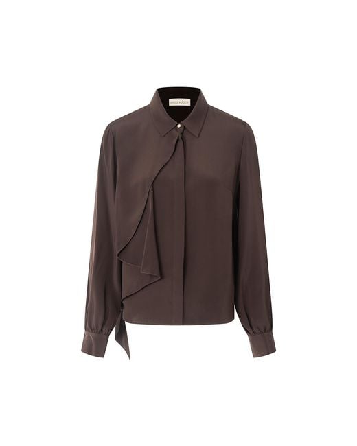 Emma Wallace Brown Qua Shirt