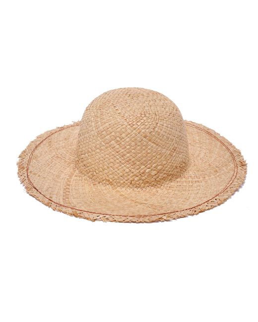 Justine Hats Natural Neutrals Wide Sun Straw Hat For