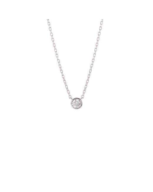 BLOOMTINE | Earth Angel HQ Metallic Illuminess Sterling 6Mm Moissanite 'The Light Inside You' Choker