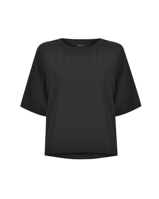 Oh!Zuza Black Echo Oversized T-Shirt