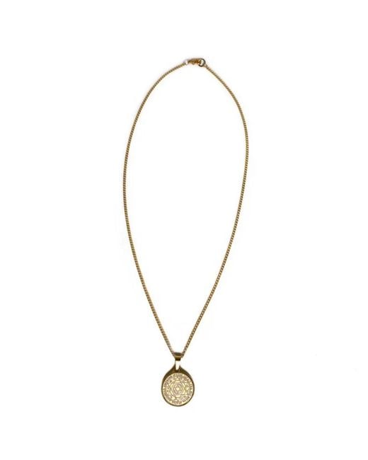 Rachel Nathan Metallic All Knowing Necklace