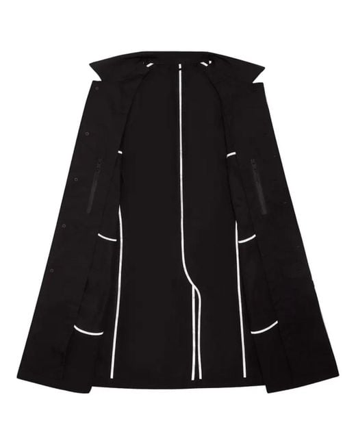 Guards London Black Spitalfield City Raincoat for men