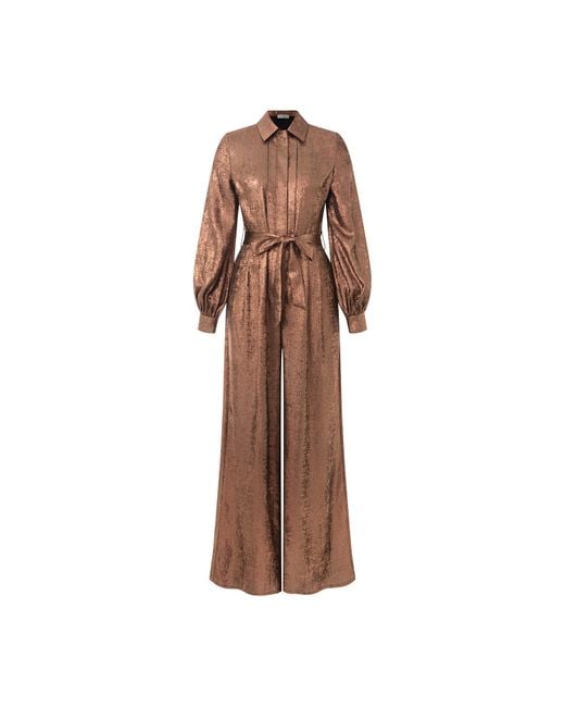 Emma Wallace Brown Camilla Jumpsuit