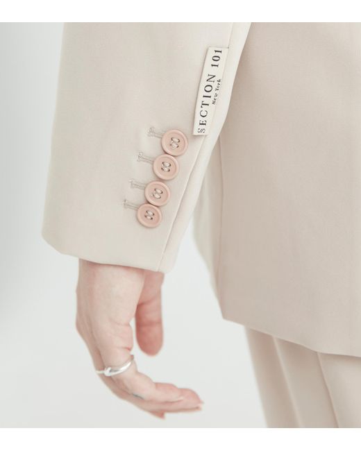 SECTION 101 Natural Neutrals Lainey Blazer- Tan