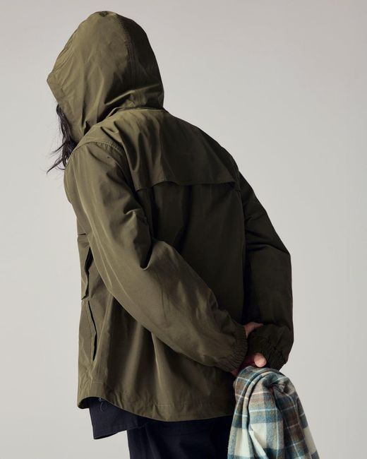 Uskees Green Evo Shell Coat for men