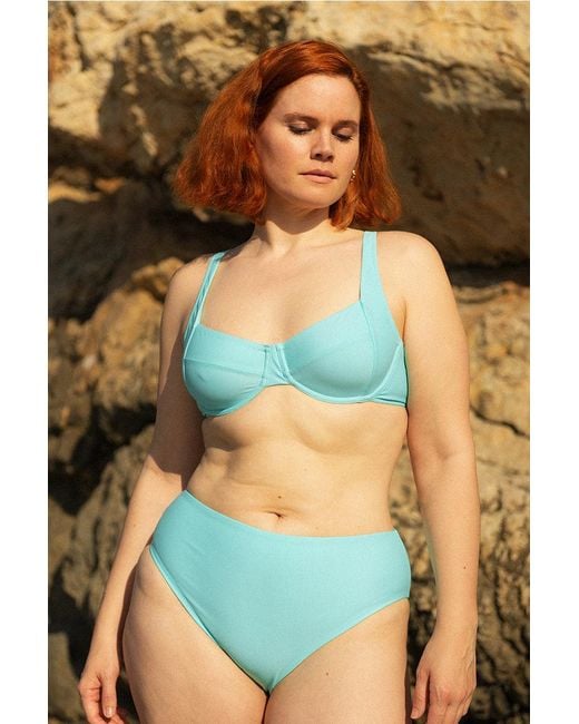 Aqva Swimwear Blue Aqva Jondal Bikini Bottom