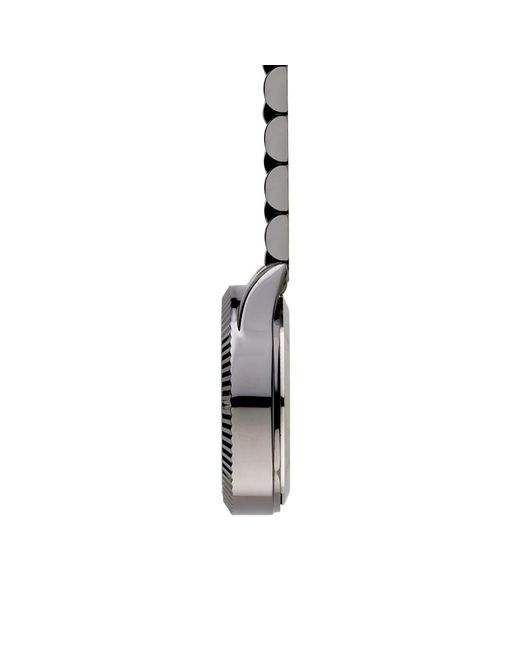Bermuda Watch Company Gray Annie Apple Callista Rose/Gunmetal Link Nurse Fob Watch