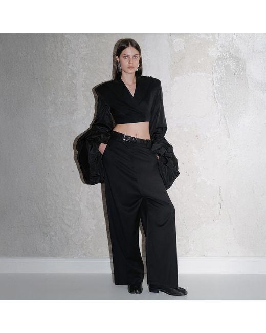Vestiaire d'un Oiseau Libre Black Sleeves Jacket