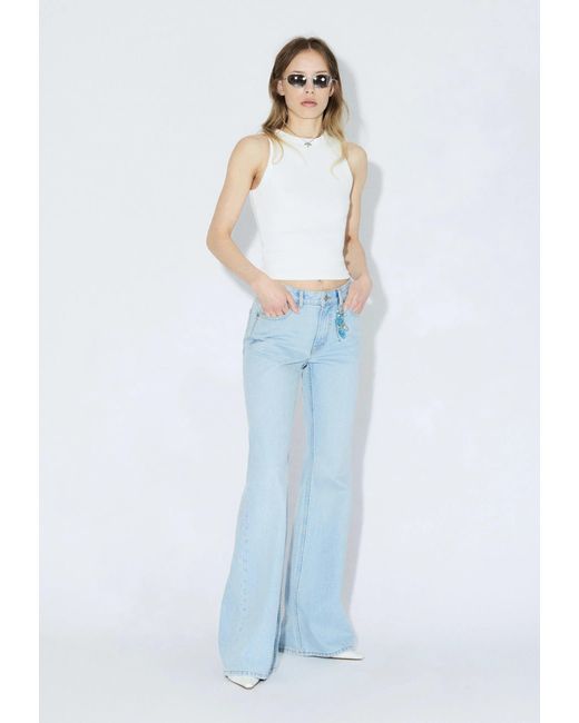 Dr. Denim Blue Elba Mid Bootcut