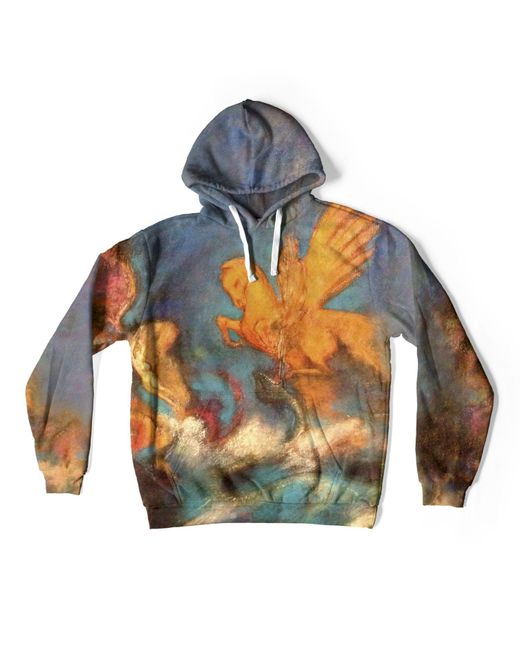 Aloha From Deer Blue Neutrals Pegasus And Andromeda Oversize Hoodie