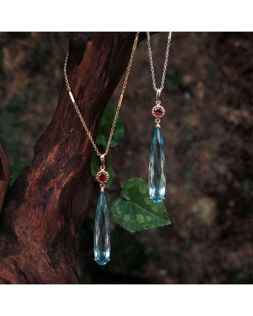 Azura Jewelry New York White Howl's Moving Castle Necklace Vermeil