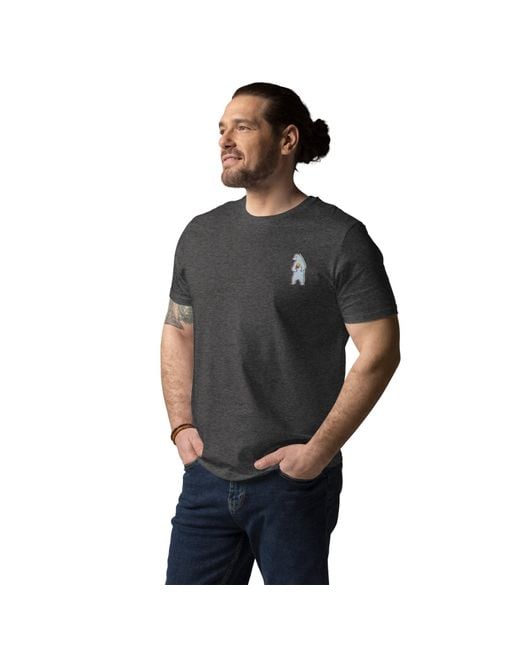 Anchor and Crew Black Heather Polar Bear Day Out for men