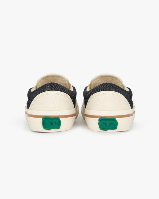 Springa | Unique Vulcanized Sneakers Italian Handmade Blue Son Selvagedge Denim Checked Sneakers for men