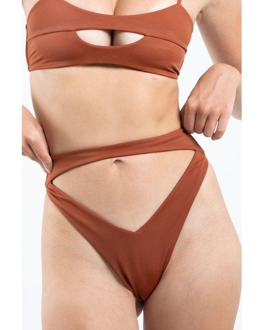 Sunsitiva White Malta Upf Bikini Bottom