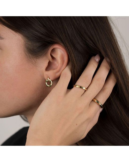 Belinda Jewelz Metallic Clover Luxe Studs