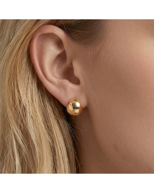 Uchi and Soto Metallic Kin Knot Earrings