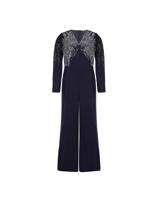 Raishma Blue Piper Jumpsuit