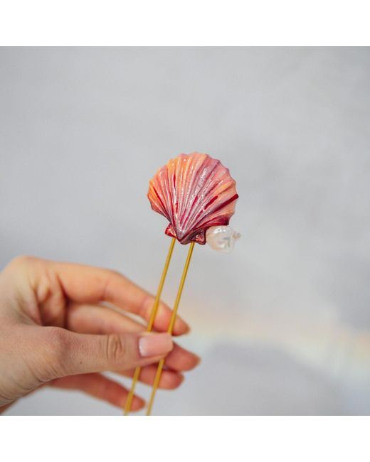 Sunset Magic Studio Pink Coral Shell