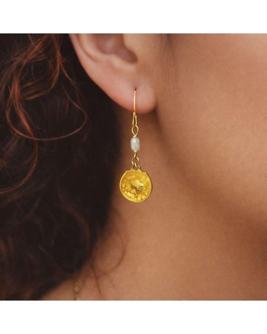 Lexi Jewelry Metallic Fish & Fish Bowl Earrings