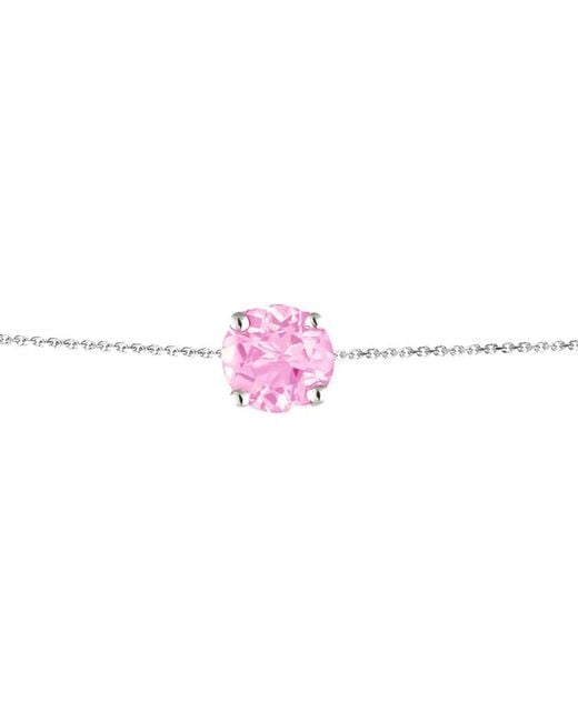 Augustine Jewels Pink Sterling Topaz Bracelet
