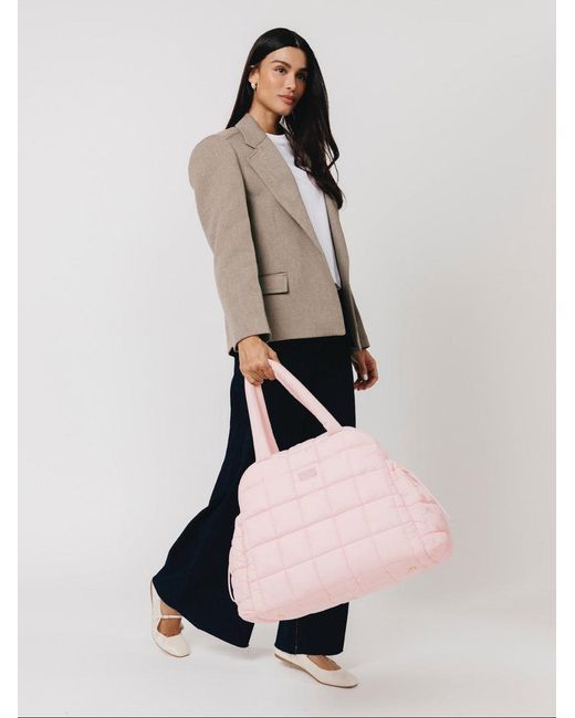 augustnoa Pink The Weekender Duffle Bag