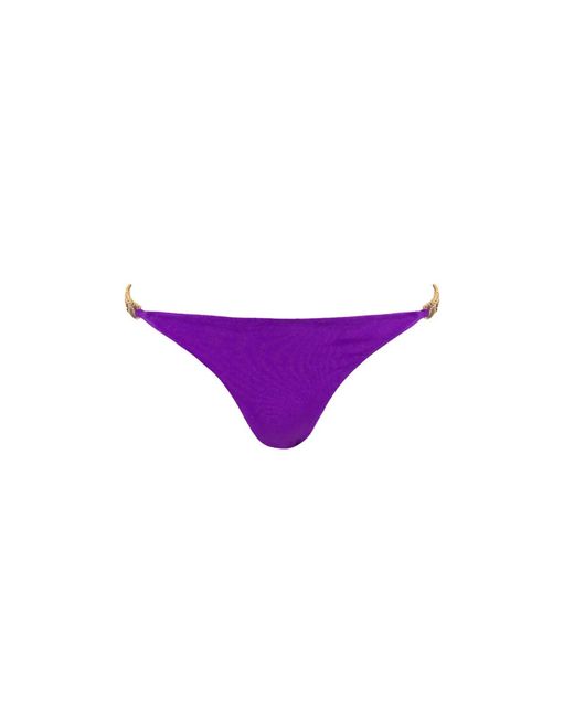 Cherina Beachwear Llc Purple Rose Bikini Bottom