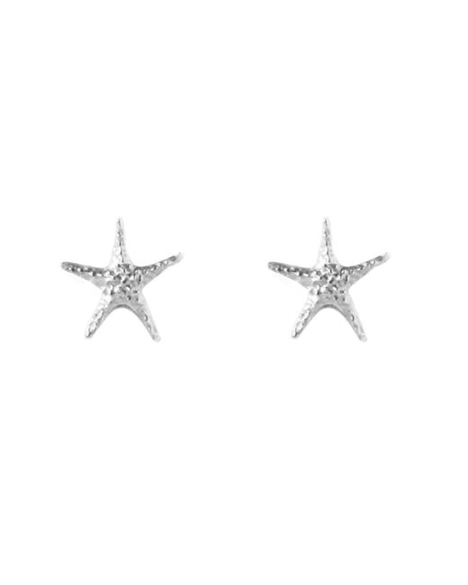 Lee Renee Metallic Starfish Earrings