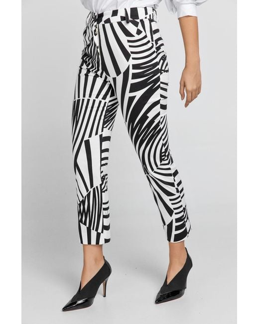 Conquista Black Gabardine Pants
