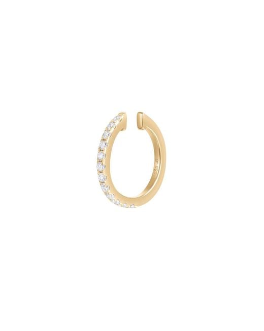 Dyamka Metallic Paved Diamonds Earcuff
