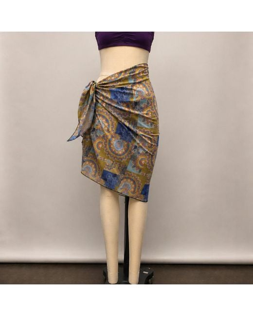 Nuvv Collection Multicolor Mandala Print Pareo Sarong