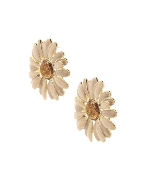 Otazu Metallic Golden Daisy Earpins