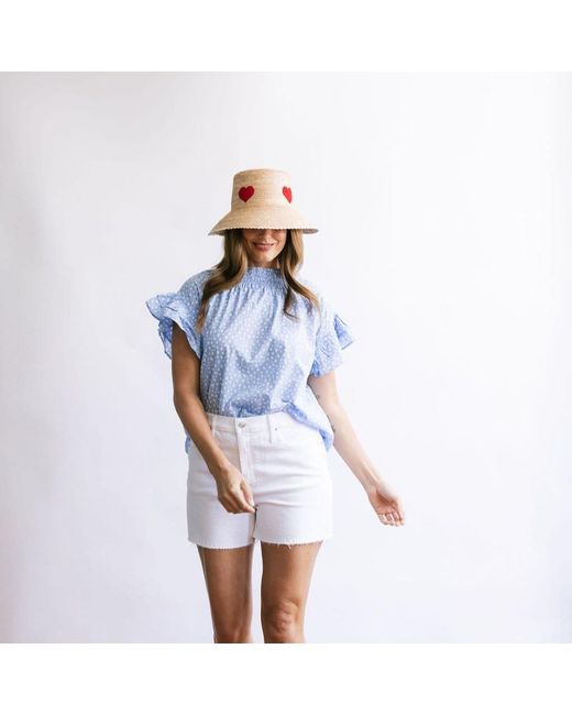 SUNSHINE TIENDA Natural Heart Bucket Hat