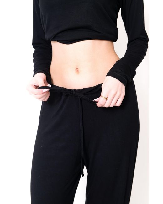 On/Off Essentials Black The Lounge Pant
