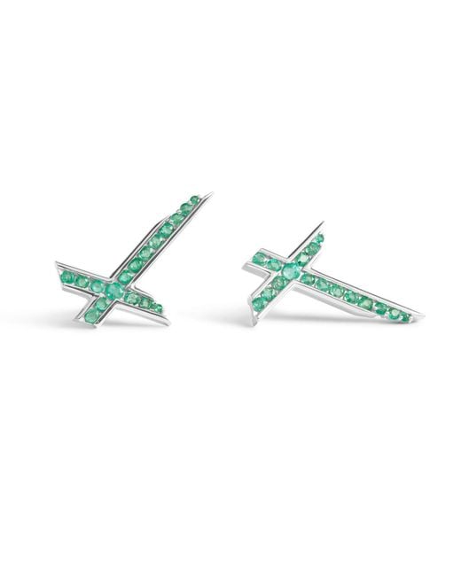 Kasun Blue Lucky Star Earrings